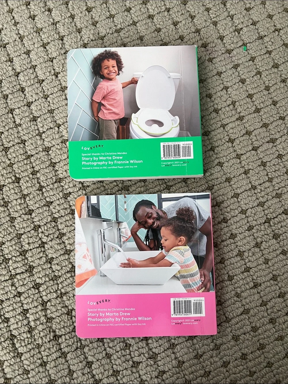 Lovevery Books: Ready to Go Pee and Ready to go Poop